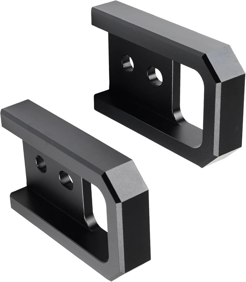 2pcs Industrial Strength Towing Hooks for 2024-2026 Rustproof Coated Steel Secure Connection Quick Install Heavy Duty Tow Hooks - Image 1