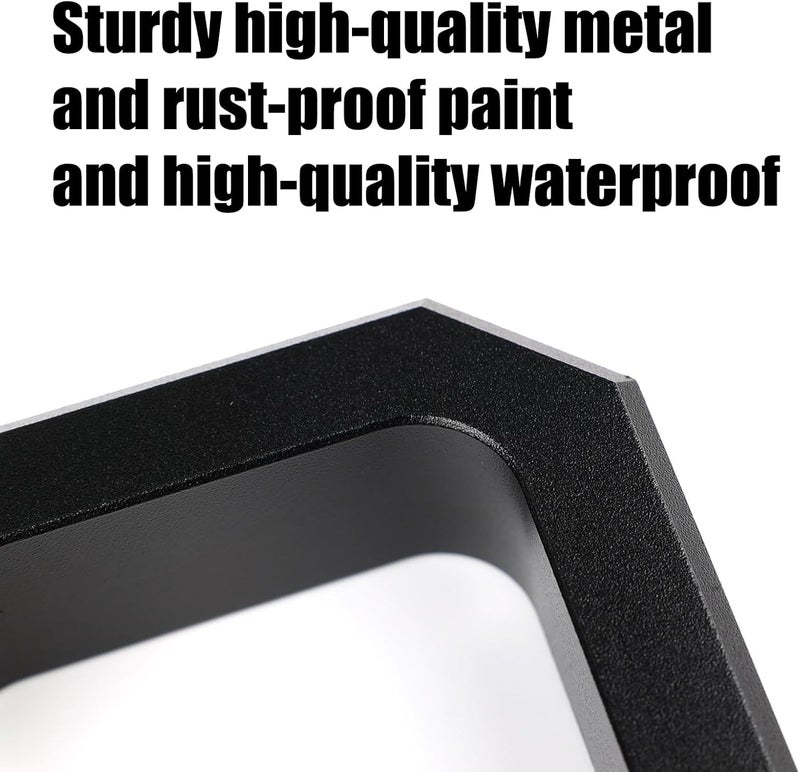2pcs Industrial Strength Towing Hooks for 2024-2026 Rustproof Coated Steel Secure Connection Quick Install Heavy Duty Tow Hooks - Image 4