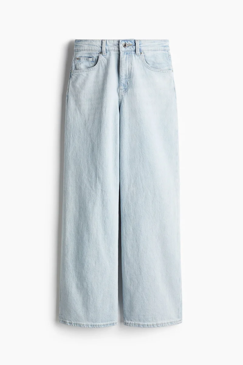 H&M Wide High Jeans