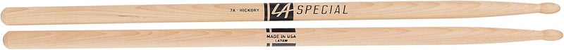 ProMark LA SPECIALS 7A Hickory Drumsticks, Oval Wood Tip, Three Pairs - Image 3