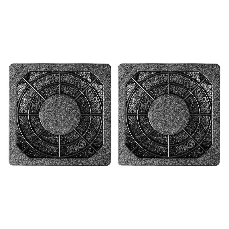 sourcingmap uxcell Computer PC Fan Dust Filter 50mm Case Fan Dust Filter Guard Grill Protector Cover (Pack of 2) - Image 1