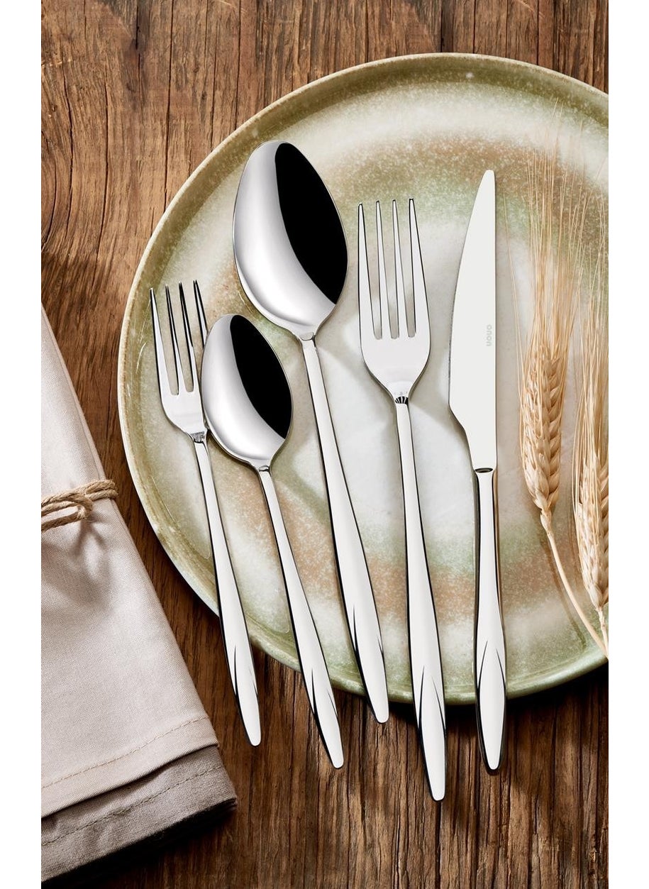Onon Vienna Dessert Spoon 6 Pieces 18/10  - Image 2