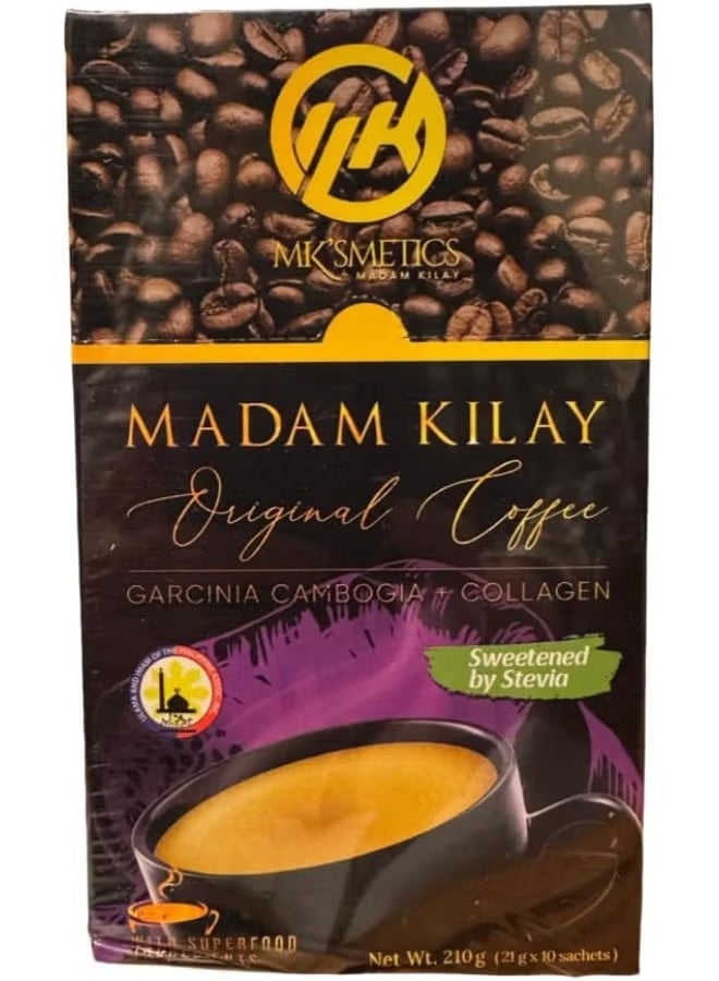 Glutalipo  Slimming Fat Burning Coffee (21g), 10 pieces