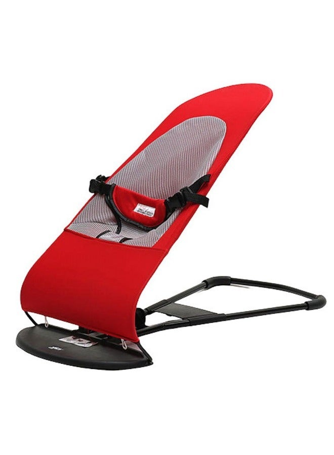 Kimaya Red Baby Newborn Infant Bouncing Chair Rocking Seat Safety Bouncer Balance Soft - Image 3