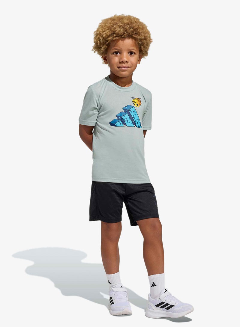 اديداس طقم صيفي للأطفال ماينكرافت - Image 3