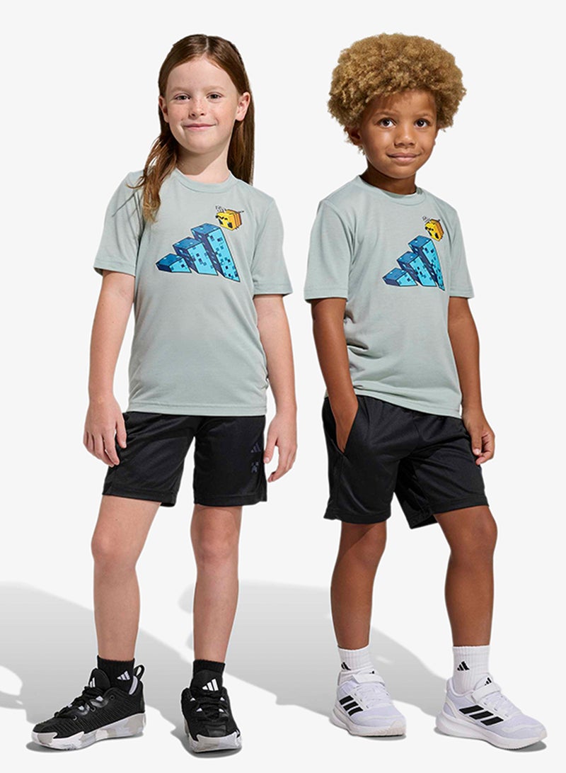 اديداس طقم صيفي للأطفال ماينكرافت - Image 1