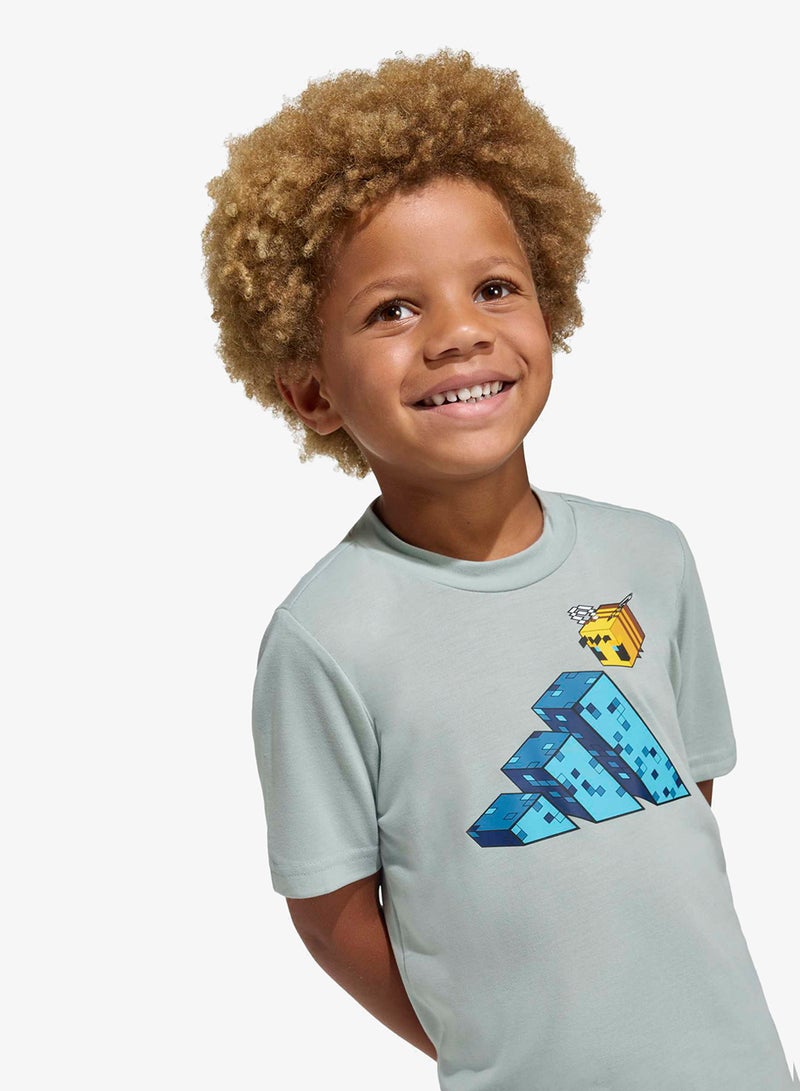 اديداس طقم صيفي للأطفال ماينكرافت - Image 5