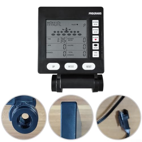 HOgardenME Multifunctional Rowing Machine Counter Speedometer LCD Display Counter Monitor Rower Replacement Parts - Image 3