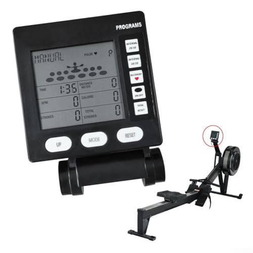 HOgardenME Multifunctional Rowing Machine Counter Speedometer LCD Display Counter Monitor Rower Replacement Parts - Image 5