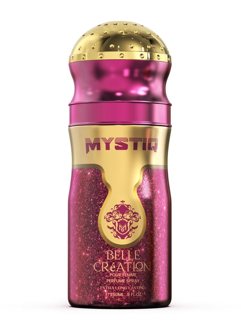 MYSTIQ BELLE CREATION 250ML BODY PERFUME SPRAY - Image 1