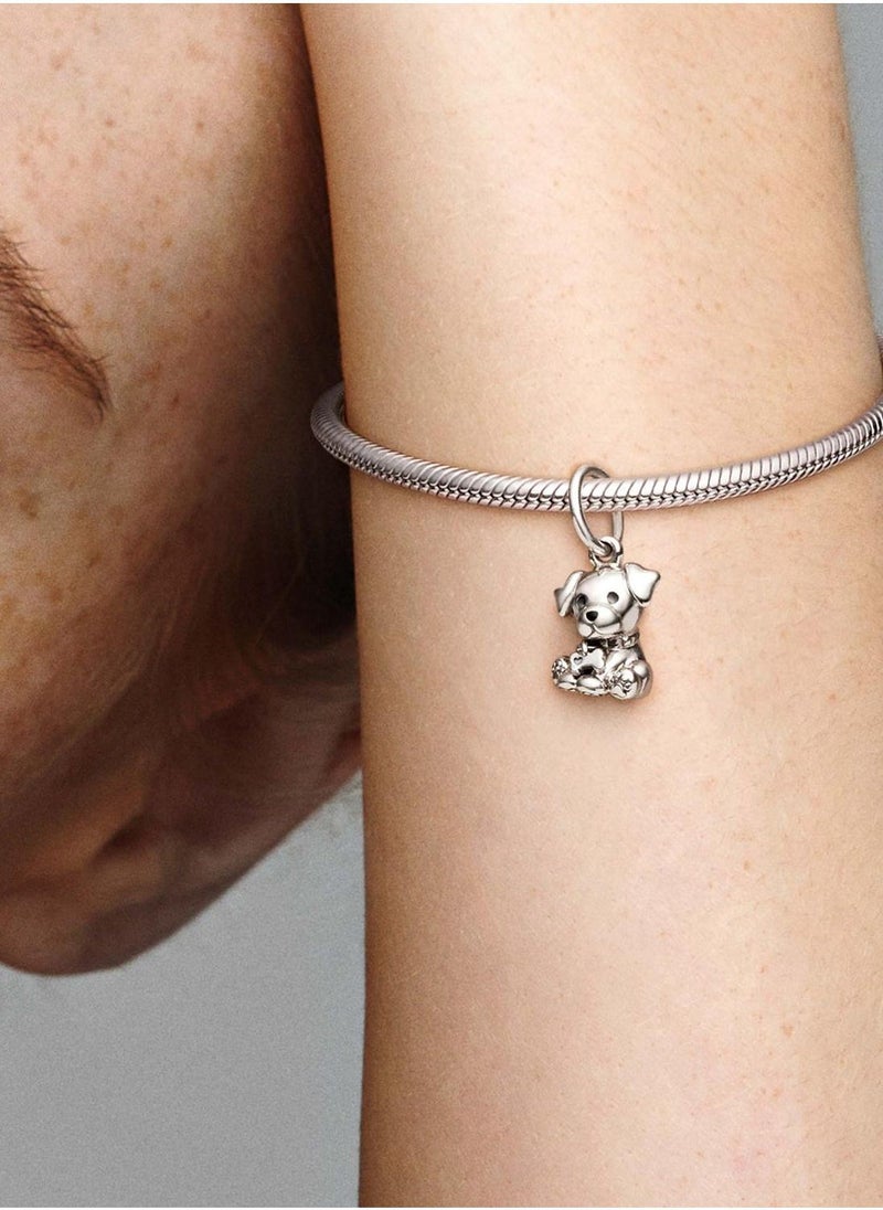 PANDORA - Labrador Puppy Dog Dangle Charm - Image 1