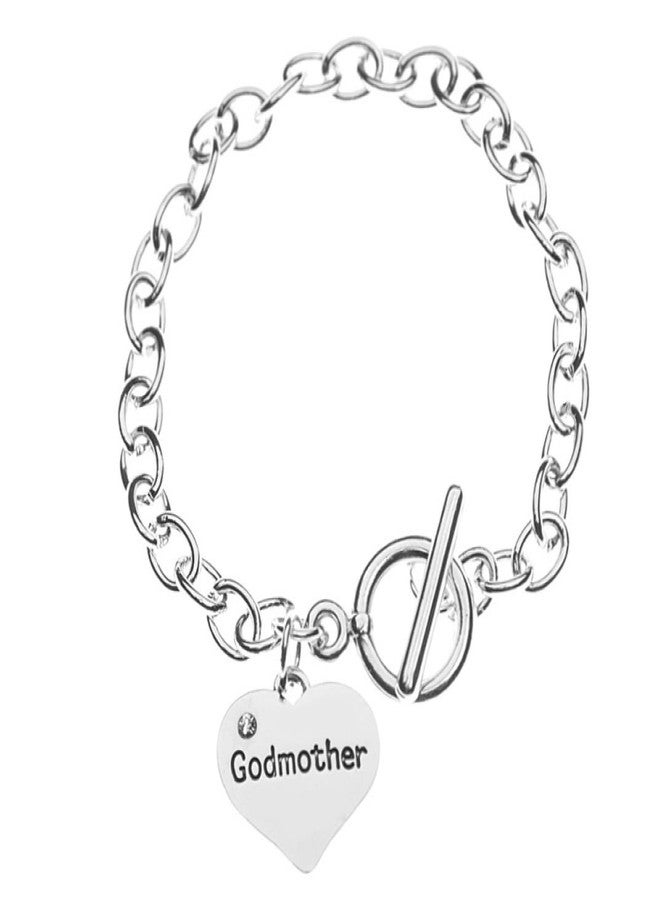 Infinity Collection Godmother Bracelet- Godmother Gifts- Godmother Jewelry for Godmothers - Image 1