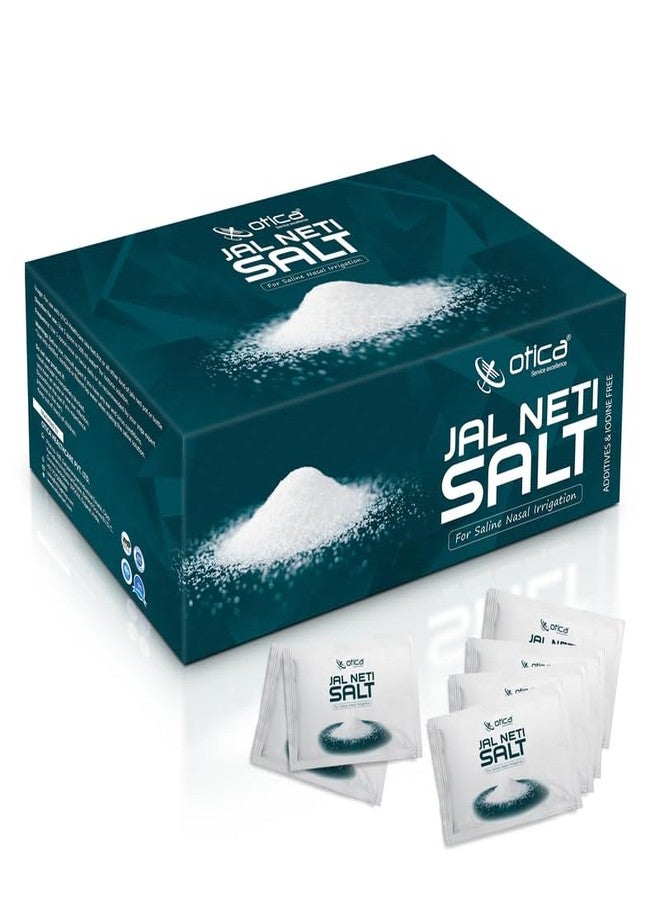 OTICA Jal Neti Pots Salt for Nasal Cleansing - (5g x 50 sachet) | Non-Edible Saline Powder for All Neti Pot | For External Use Only - Image 1