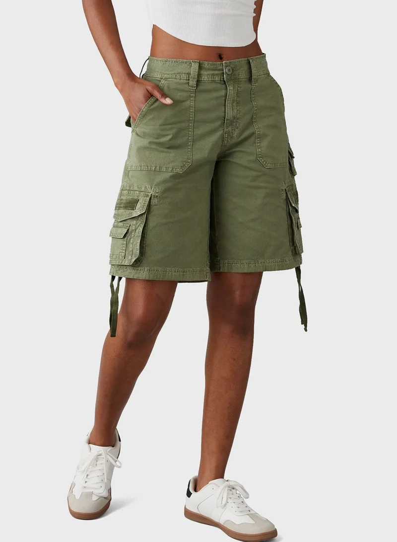 American Eagle Pocket Detail Cargo Shorts