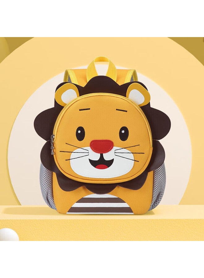 Ninth Castle The Ninth Castle Kindergarten Children's Backpack, Birthday Gift For Boys, Cartoon Animal Cute Backpack For Girls, Breathable Baby Small Schoolbag - Image 1