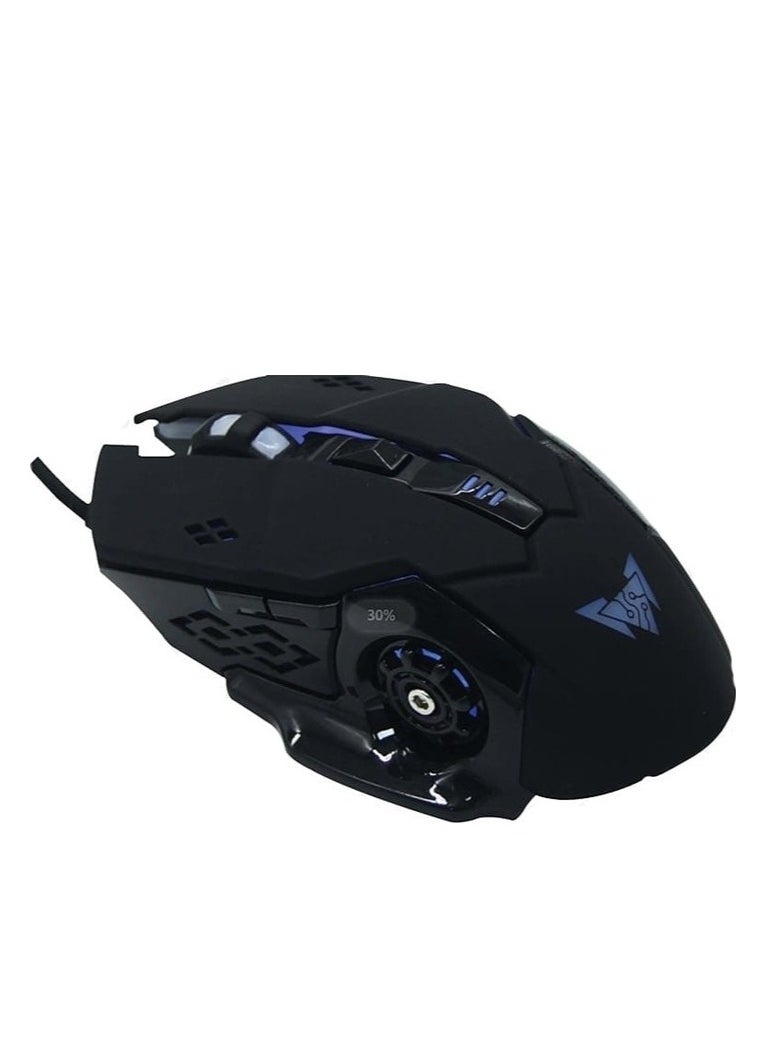 كراون مايكرو كراون CMGM-X3 - ماوس ألعاب سلكي، حتى 3200 نقطة في البوصة، زر 6D، واجهة USB، طول الكابل 1.5 متر  - Image 2