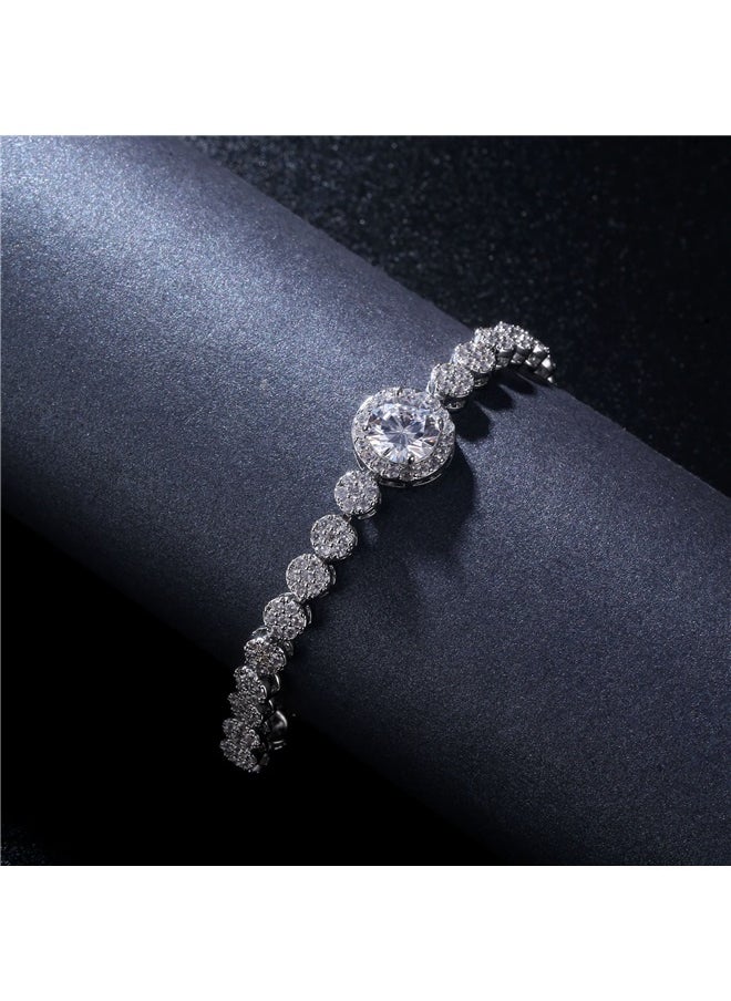 yongsheng Stylish Bracelet,Round Cubic Bracelet  - Image 5
