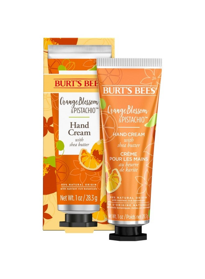 Burt's Bees Burt’s Bees Orange Blossom and Pistachio Hand Cream with Shea Butter, 1 Ounce - Image 1