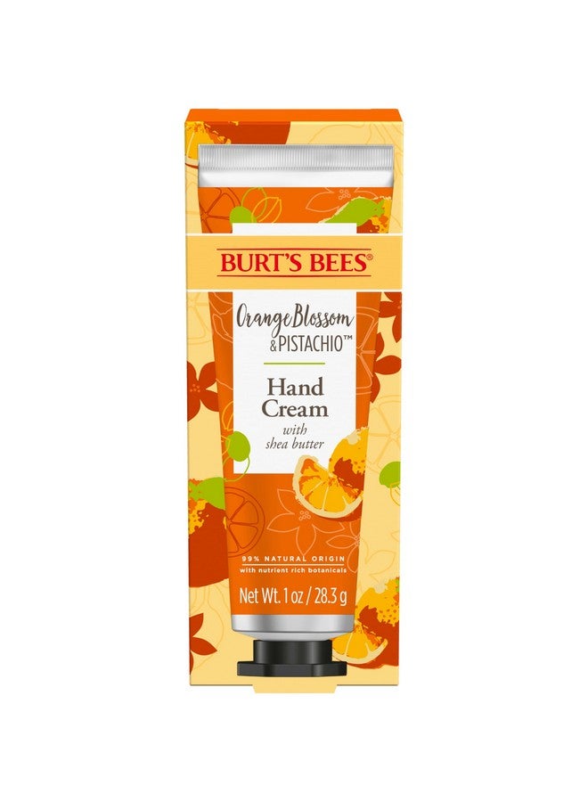 Burt's Bees Burt’s Bees Orange Blossom and Pistachio Hand Cream with Shea Butter, 1 Ounce - Image 4