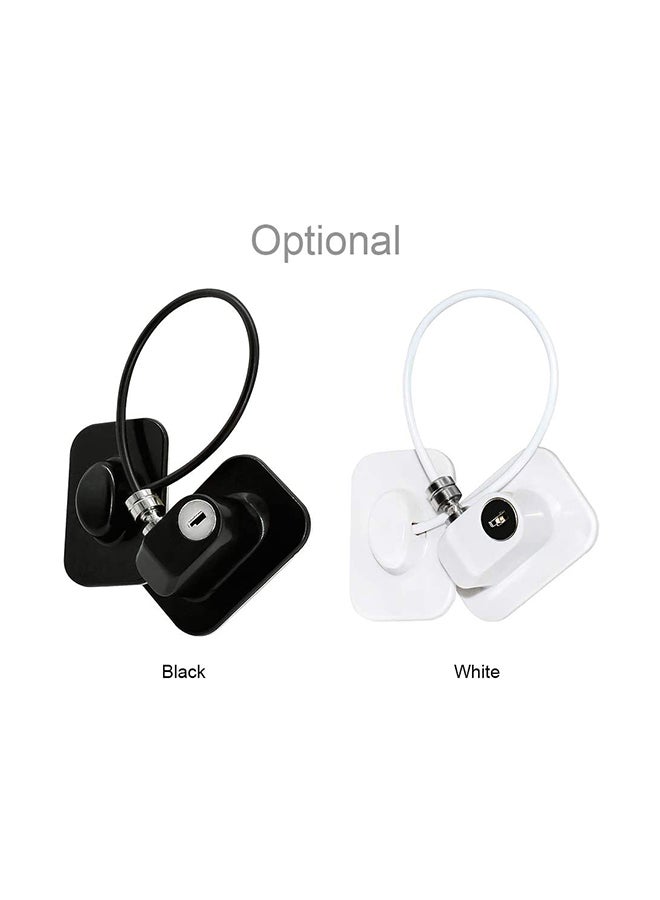 Child Safety Cable Window Lock With Key, High-quality ABS, and PE Material - Image 4