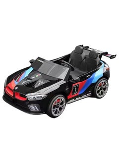 Lovely Baby Lovely Baby Battery Operated Power Riding Car LB 6001DX for Kids - Stylish Ride on Car - Remote-Control - Music & Lights - Sit & Drive Gift Car - Age 2-6 Yrs - Blue  - Image 1