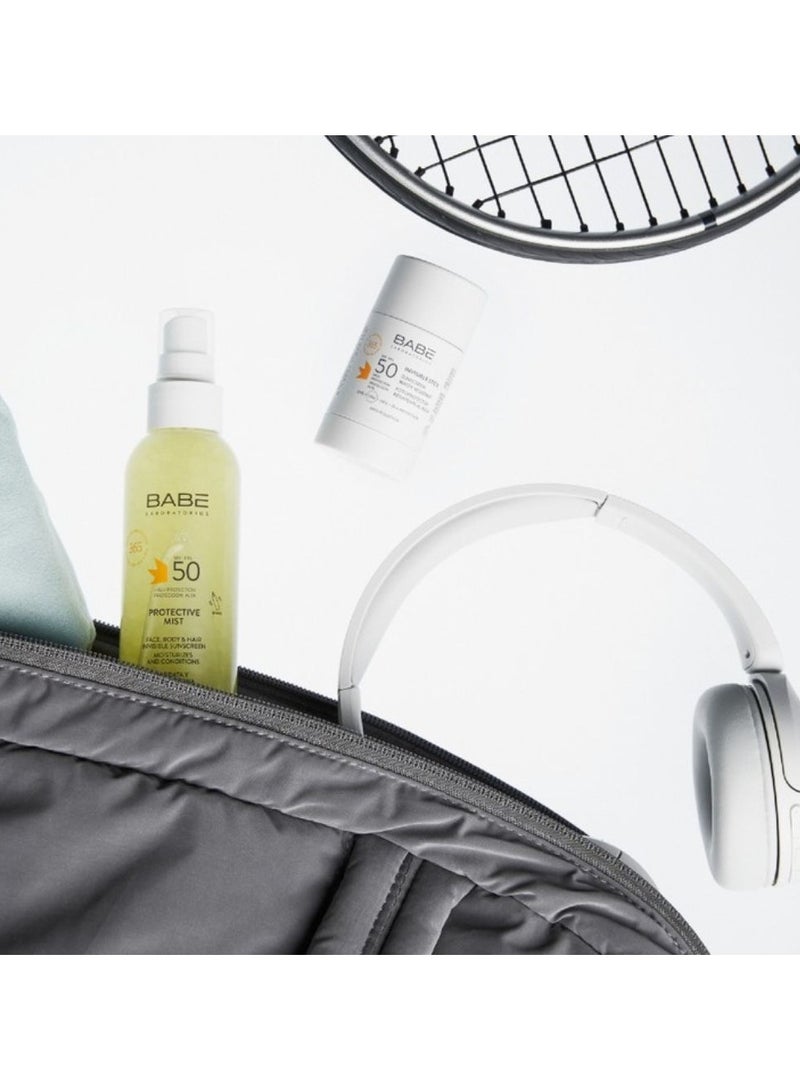 باب لابوراتوريوس رذاذ واقي من الشمس غير مرئي للوجه والجسم والشعر من بابي بعامل حماية من الشمس 50، 150 مل - Image 4