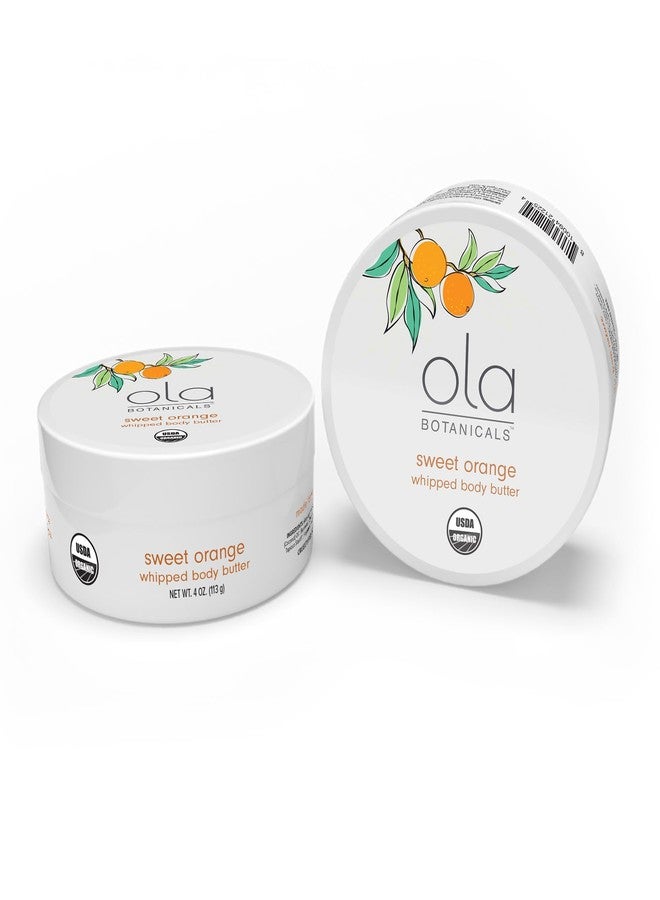 Dr. Mercola Ola Botanical Sweet Orange Whipped Body Butter, 4 Oz. (113 g), Deeply Hydrate & Nourish, Organic Shea Butter, Certified USDA Organic, Cruelty Free, Non-GMO, Dr. Mercola - Image 2