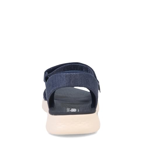 Skechers Women's GO Walk Flex Sandal - Illuminate Hands Free Slip-ins Fisherman, Navy, 9 - Image 5