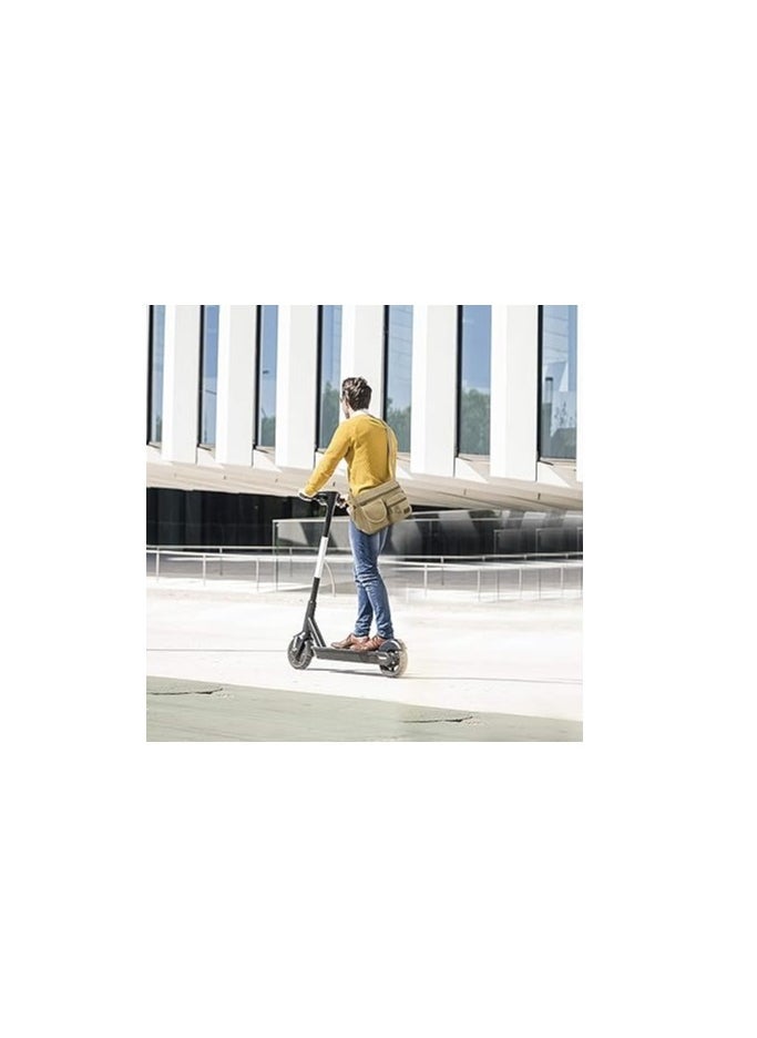 FANDARE Canvas Crossbody Bag Messenger Bag Satchel Shoulder Bag Working Bag Bookbag Briefcase for Men and Women - Image 2