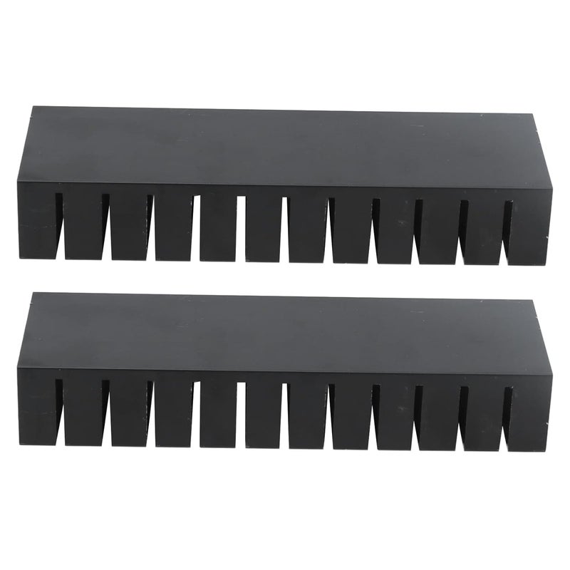 Zerodis Cooling Fins Aluminum Heatsink Kit Heatsinks Heat Sink with Thermal Adhesive Tape Perfect for CPU and Electronic Devices Cooling Fins Aluminum Heatsink Kit Durable (Without Adhesive) - Image 3