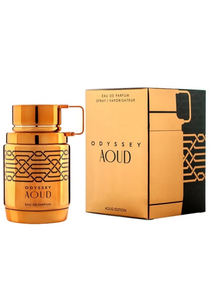 Armaf Odyssey Aoud Edition Brown Perfumes For Men Eau De Parfum 100ml - Image 2