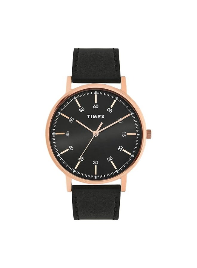 Timex Men Analog Black-TWTG80SMU04 - Image 1