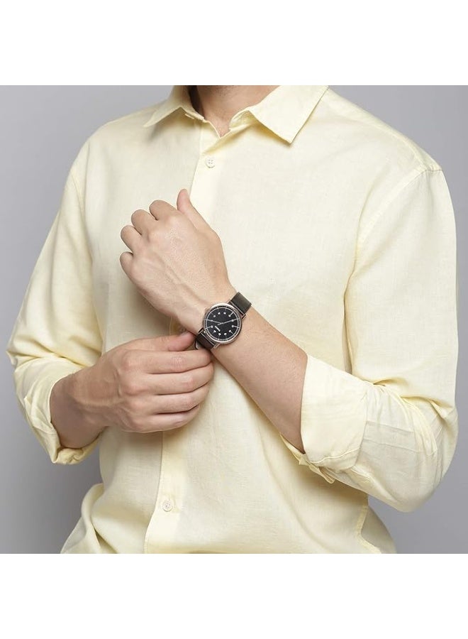 Timex Men Analog Black-TWTG80SMU04 - Image 2