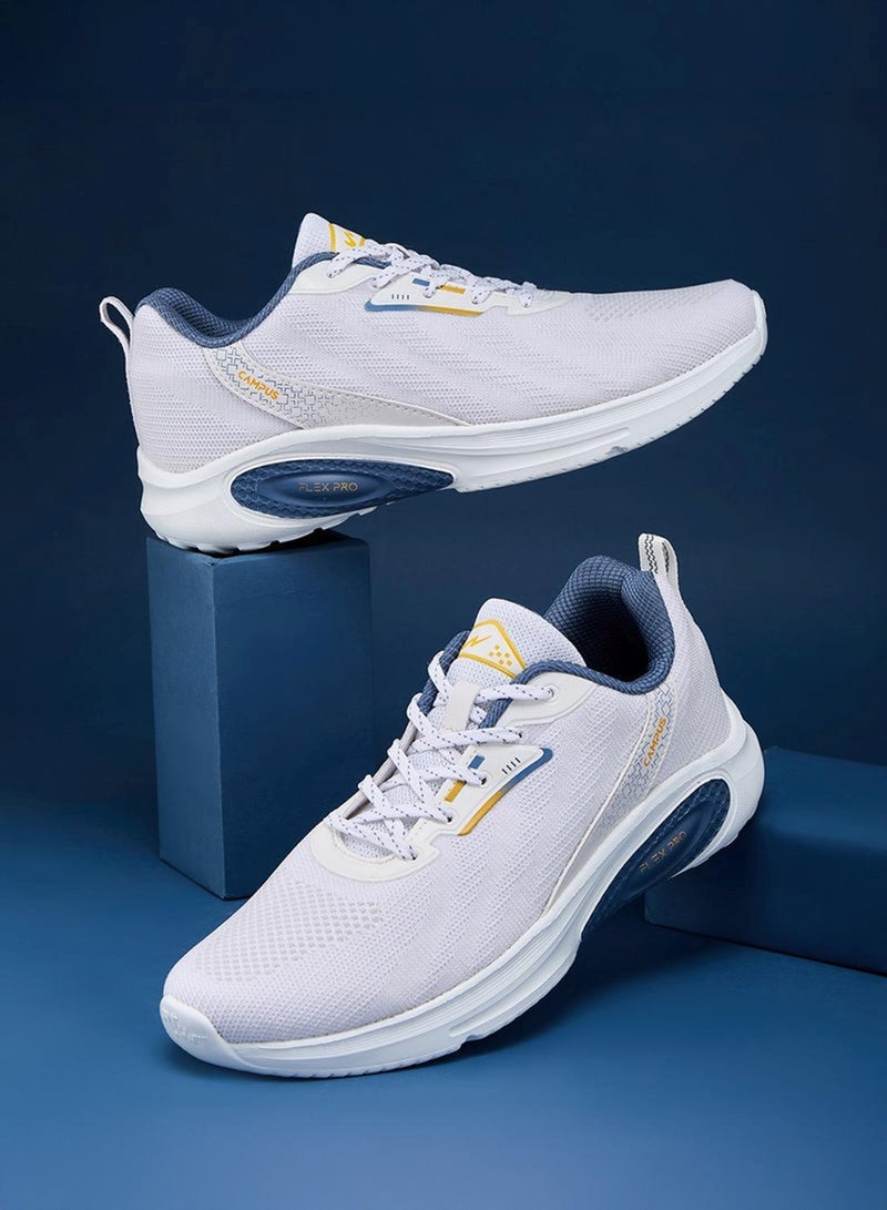 CAMPUS Men’s Sports Sneakers – Eye-Catching Contrast Detailing Shoes with Modern Minimalist Appeal - Image 1