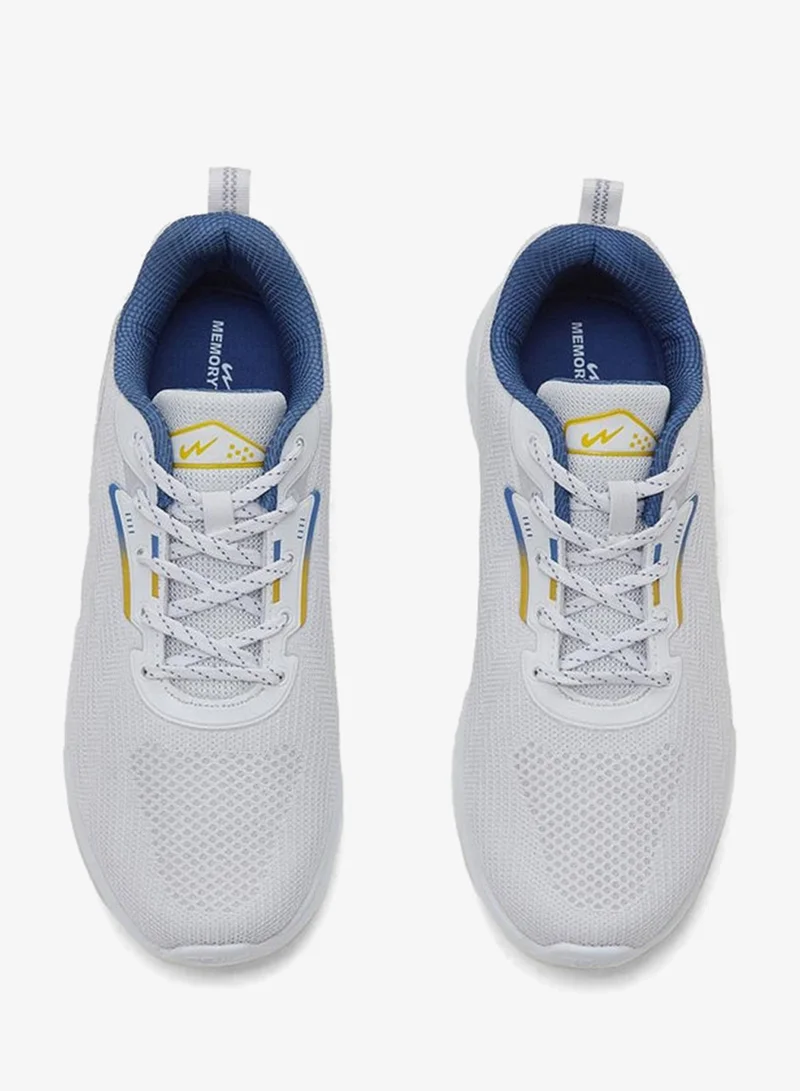 CAMPUS Men’s Sports Sneakers – Eye-Catching Contrast Detailing Shoes with Modern Minimalist Appeal