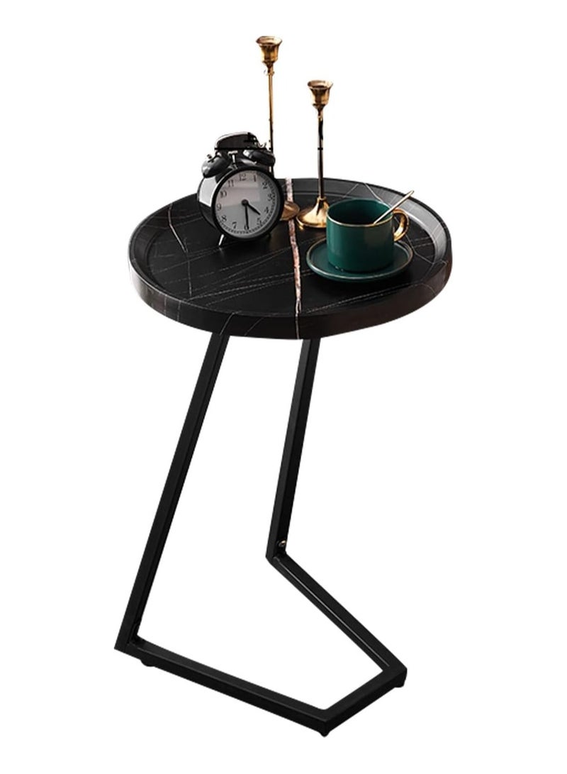 DubaiGallery Side table small coffee table sofa side cabinet mobile minimalist small corner table bedside table small bedside table small apar - Image 1