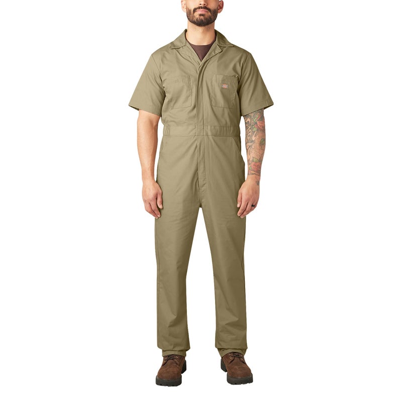 Dickies Mens Short Sleeve Coveralls - Image 2