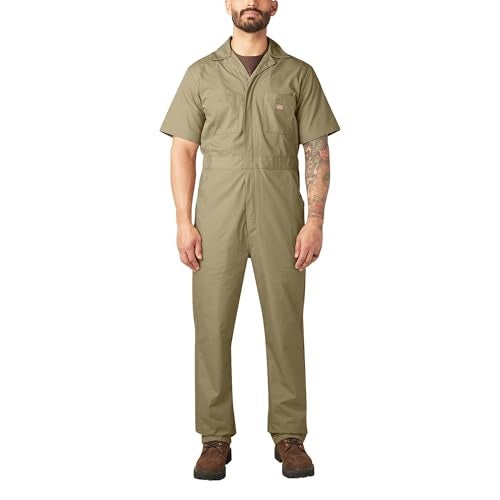 Dickies Mens Short Sleeve Coveralls - Image 1