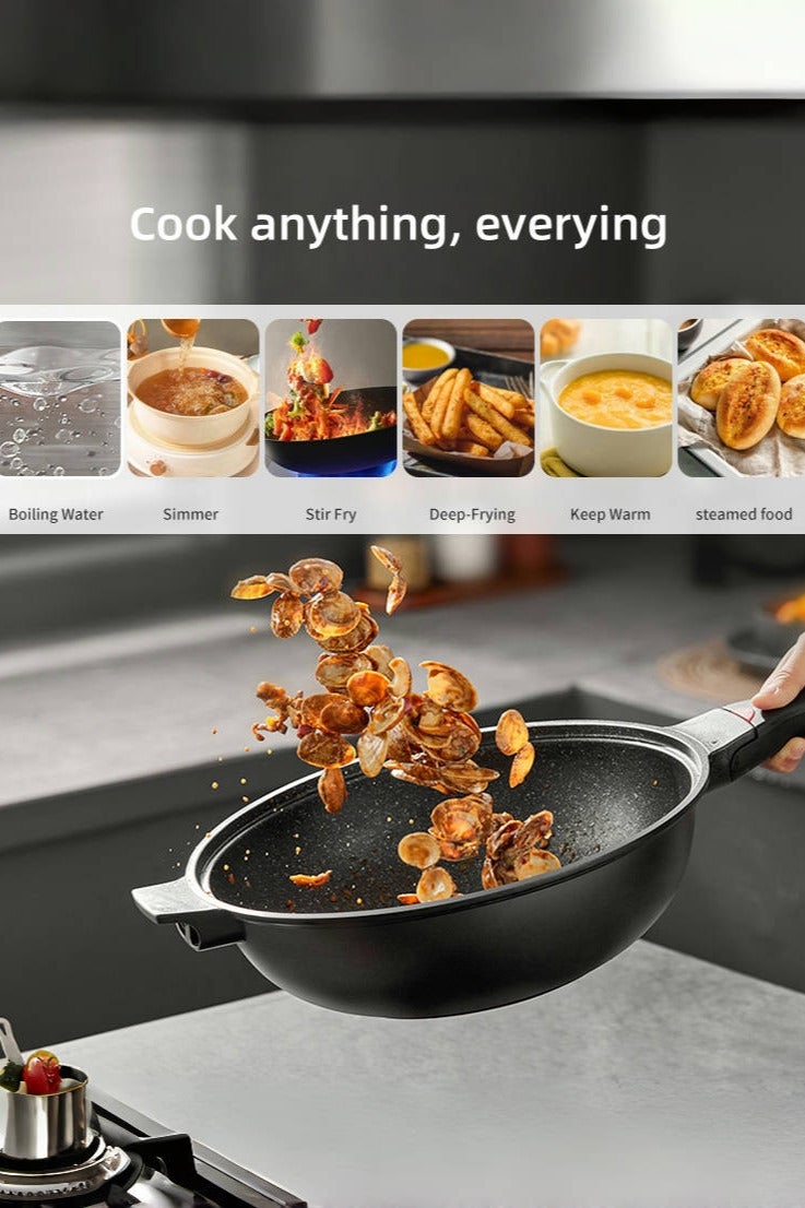 STARLUX Double Hot plate, Portable Double Burner Electric Cooktop with 5 Temperature Adjustments, 2000W High Power, Fast and Uniform Heating, Easy to Clean, Ideal for Home, Kitchens or Travel - Image 3