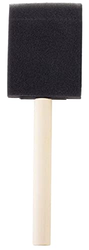 Tosnail 96 Pack 2 Inch Foam Paint Brush with Wooden Handles for Acrylics, Stains, Varnishes, Crafts, Arts - Image 3