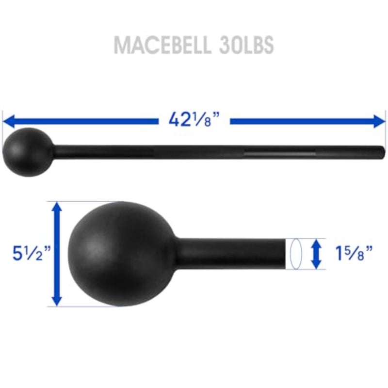 Steel Mace Bell for Strength Training, Shoulder, Grips and Forearms Workouts With Mace Bell 4KG, 11KG, 14KG - Image 2