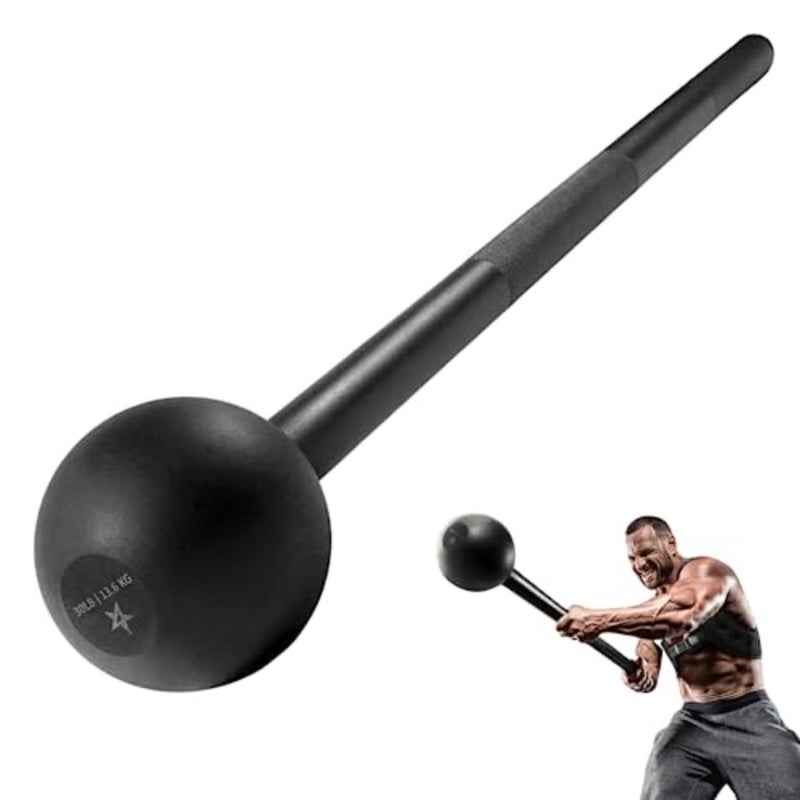 Steel Mace Bell for Strength Training, Shoulder, Grips and Forearms Workouts With Mace Bell 4KG, 11KG, 14KG - Image 1