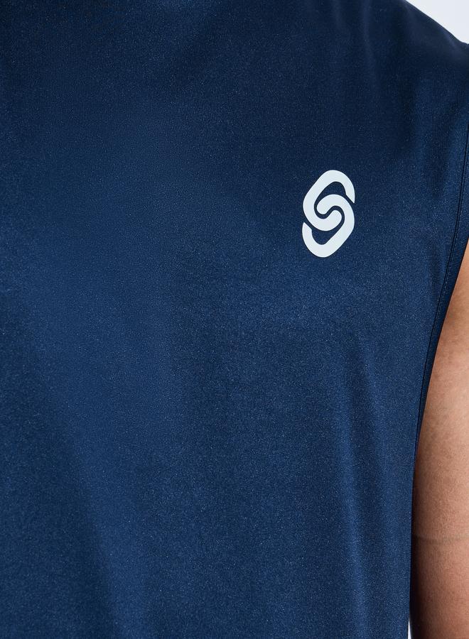 Styli Active Men Relaxed Fit Round Neck Tank - Image 3