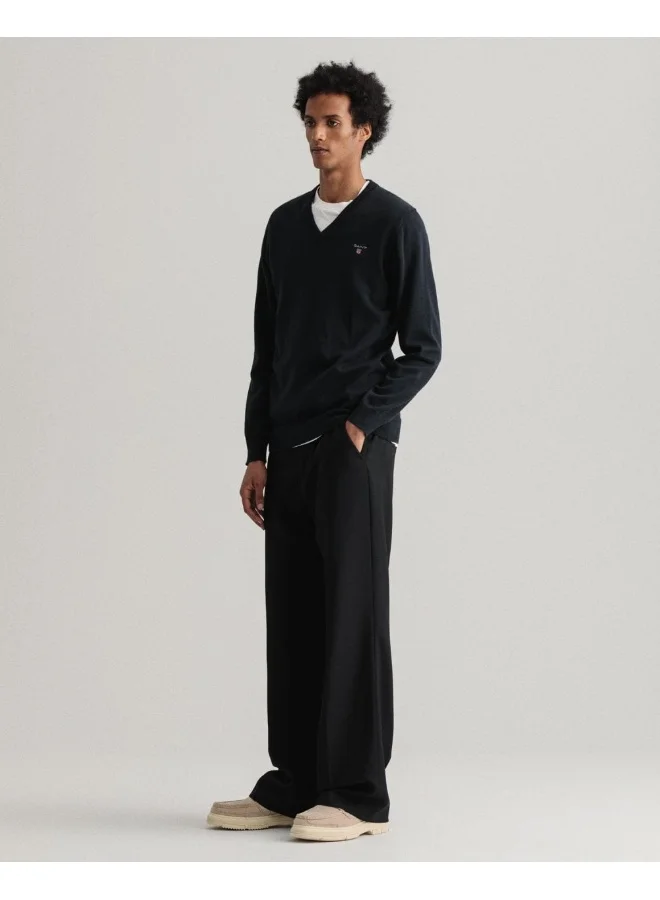 GANT Gant Classic Cotton V-Neck Sweater
