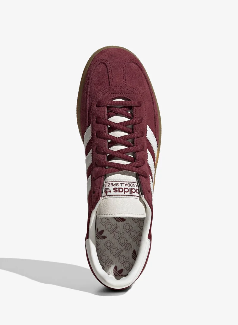 adidas Originals shadow red/cloud white/chalk white Handball Spezial Shoes for Men | Best Price UAE