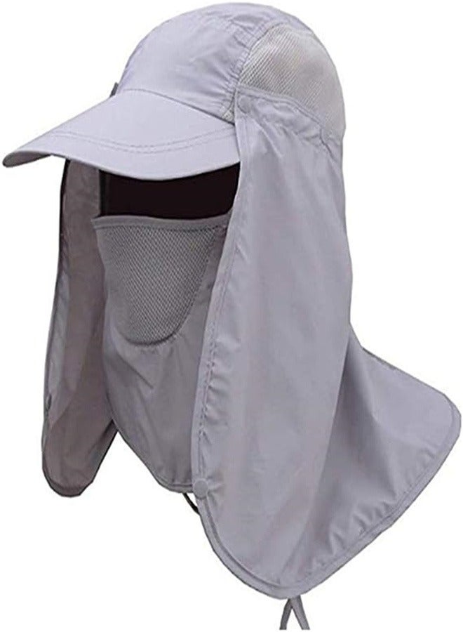 Goolsky Fashion Outdoor Upf 50+ Uv Sun Protection Waterproof Quick Dry Breathable Face Neck Flap Cover Folding Sun Hat - Image 5