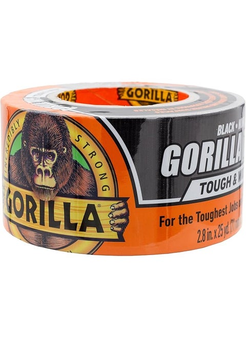 Gorilla Waterproof Patch & Seal Tape 4" X 10' Black, (Pack Of 4)