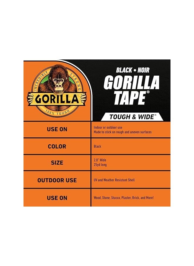 Gorilla Gorilla Waterproof Patch & Seal Tape 4" X 10' Black, (Pack Of 4)  - Image 4