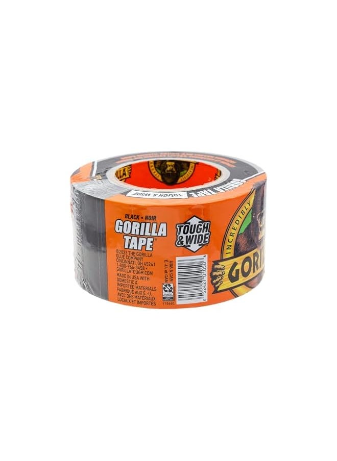 Gorilla Waterproof Patch & Seal Tape 4" X 10' Black, (Pack Of 4)