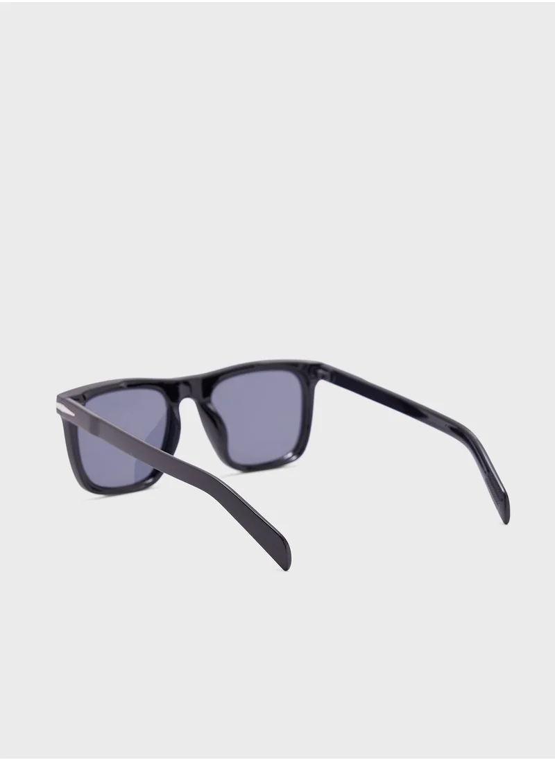 Seventy Five Square Frame Wayfarer Sunglasses